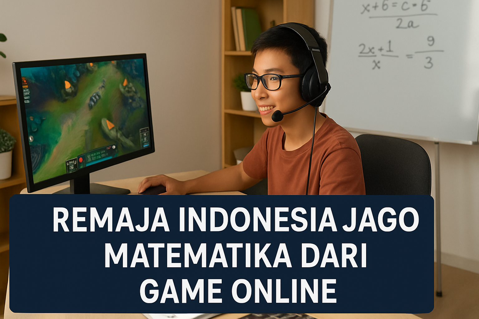 Remaja Indonesia Ditemukan Jenius Matematika dari Game Online